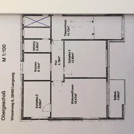 'inselperlchen' Daire Langeoog